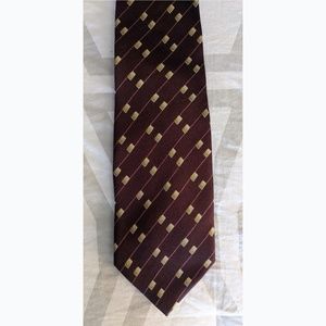 Joseph Abboud Rectangles/Lines Pattern Tie